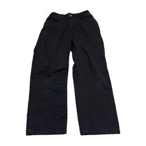 The Children’s Place Pants Boys 5 Black Denim Mid-Rise Classic Fit Straight Leg